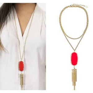 KENDRA SCOTT Rayne tassel pendant necklace
Bright